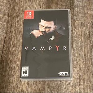 Vampyr for Nintendo Switch - Black Cover